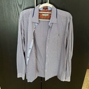Ted Baker purple dress shirt size 4